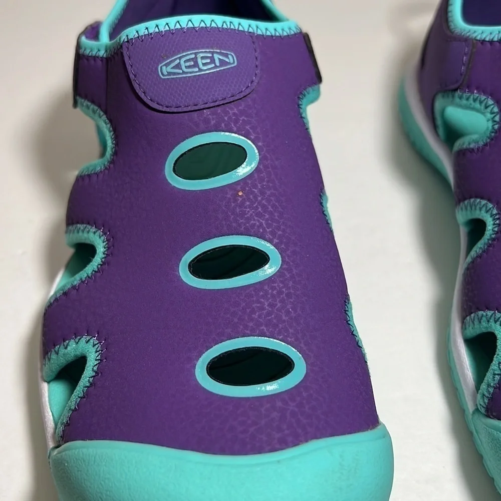 Keen Aqua Stop Anatomic Footbed Eco Anti Odor Big Kids Water Shoes Sz 4 Sandals
